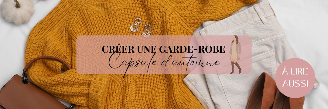 Garde-robe capsule automne